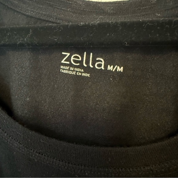Zella Oversized Women's Black Top Size M - Picture 7 of 8